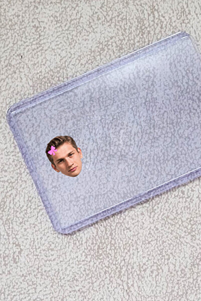 SARANG Fiyonklu Kenan Yıldız Şeffaf Kimlik Kılıfı - Ehliyet, Nufüs Cüzdanı, O...