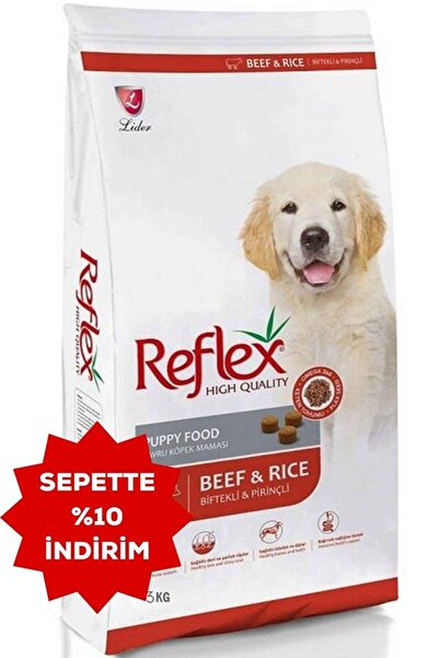 Reflex Premium Market Reflex Puppy Biftekli Yavru Köpek Maması 3kg