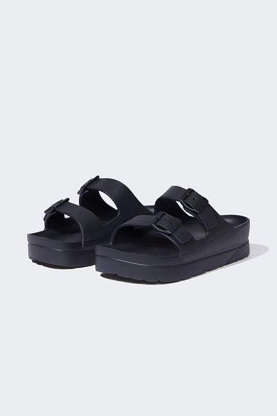 DeFacto Women's High Sole Double Banded Eva Slippers C0701Ax25Sm