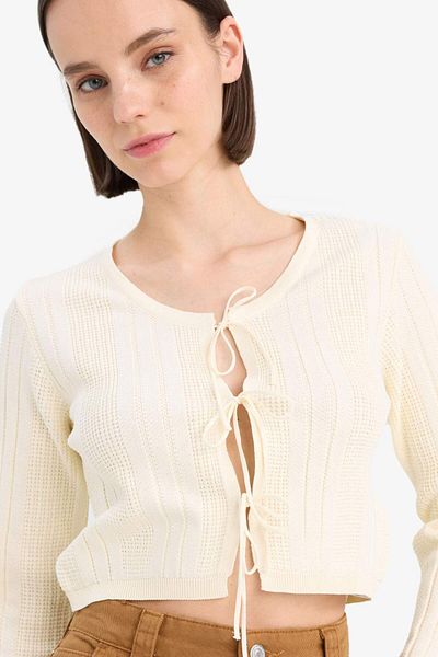 DeFacto Slim Fit Slim Fit Crew Neck Knitwear E7648Ax25Sp