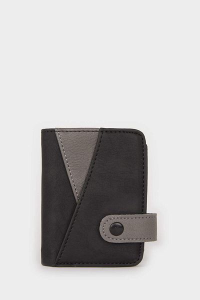 DeFacto Men's Faux Leather Wallet F2982Axns