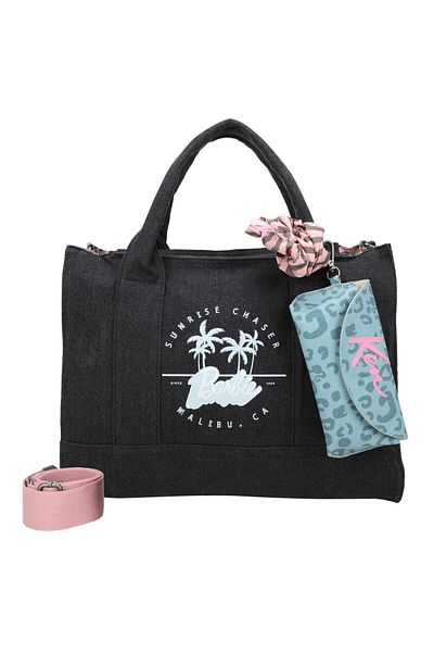 Fritzi aus Preußen Limited Barbie Malibu Denim Shopper Tasche 40 Cm
