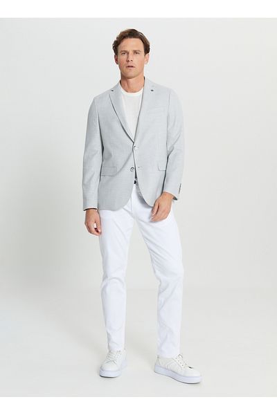 ALTINYILDIZ CLASSICS Altınyıldız Classics Regular Fit Γκρι ανδρικό μπουφάν ACE004252190_GRI