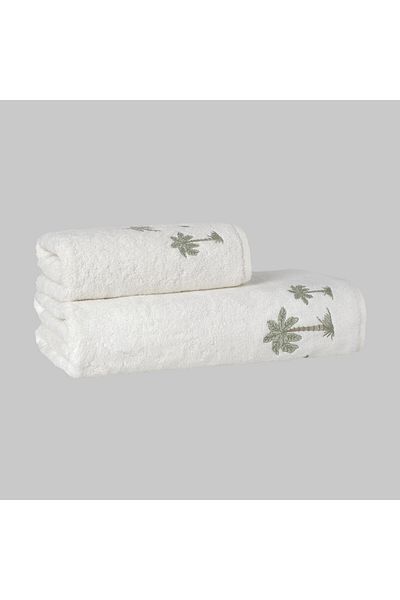 Sarev Bettino 100% Cotton Towel 50*90 cm Ecru