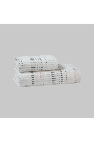 Sarev Brena Сірий 100% бавовняний рушник 85*150 см