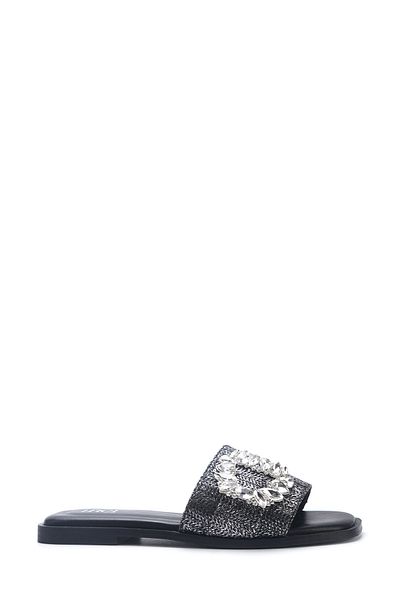 İnci Inci Mariel 5Fx Black Women's Flat Slippers