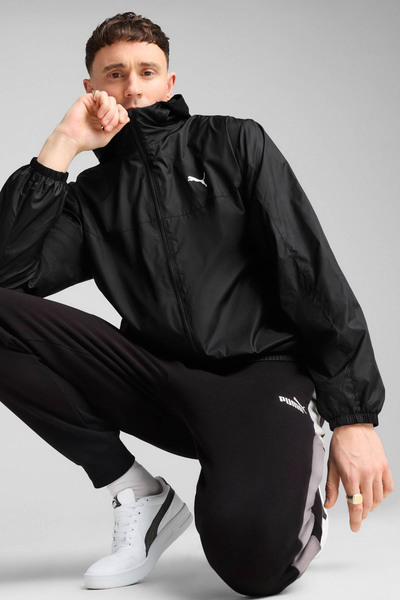 Puma Есс Реджулар Уиндбекър Черно Мъжко Яке