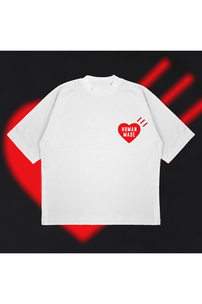 PURE POWER Human Made supradimensionat Bumbac unisex țesătură groasă respirab...