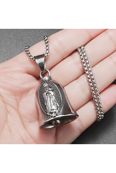 Choice AL12829 Biker Motorcycle Bell Necklace Charm Men\\\\'s Trend Jewelry Lucky Bell Pendant with Stainle