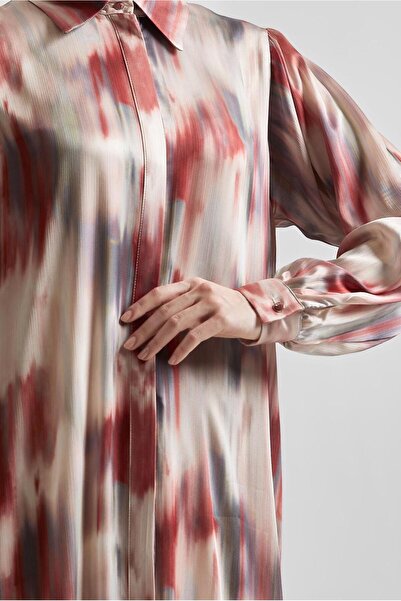 Alvina Long Satin Tunic 45420