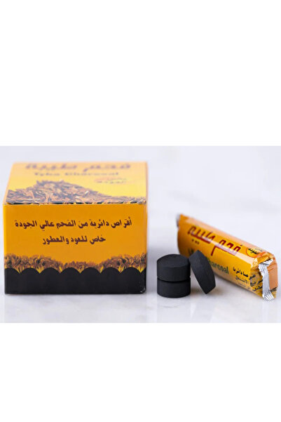 TyBag فحم طيبة مدور 80 قرص سريع الاشتعال