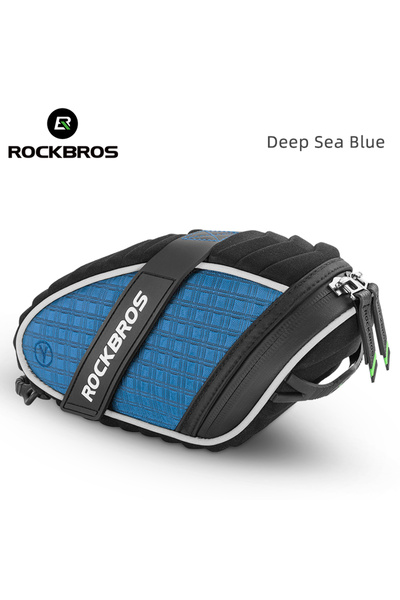 Choice حقيبة دراجة ROCKBROS سعة حوالي 1 لتر طراز C16-BL، حقيبة مقاومة للمطر ب...