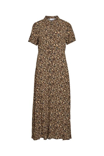 VILA Blusenkleid Maxi