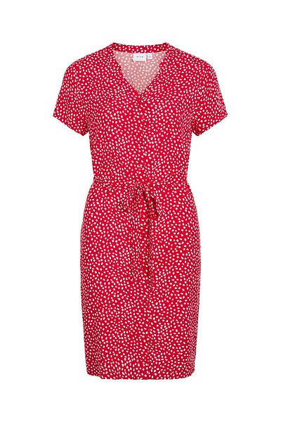 VILA Blusenkleid Kurz