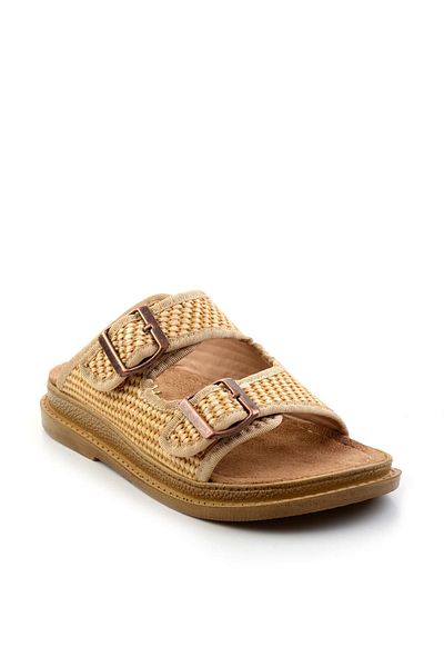 Bambi Beige Women's Slippers K04823004828