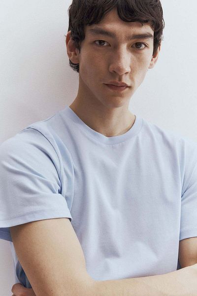 H&M Cotton T-shirt Regular Fit