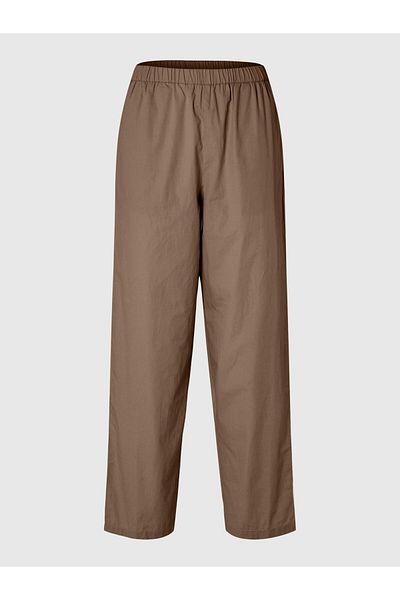 Selected Femme High Waist Hose Baumwoll