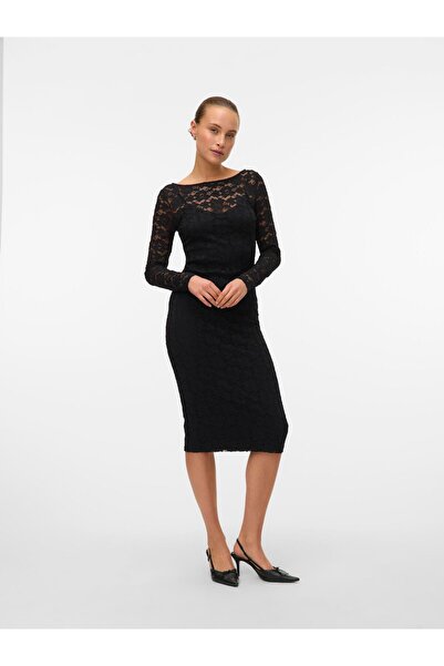 Vero Moda Kleid VMPAULA Midikleid