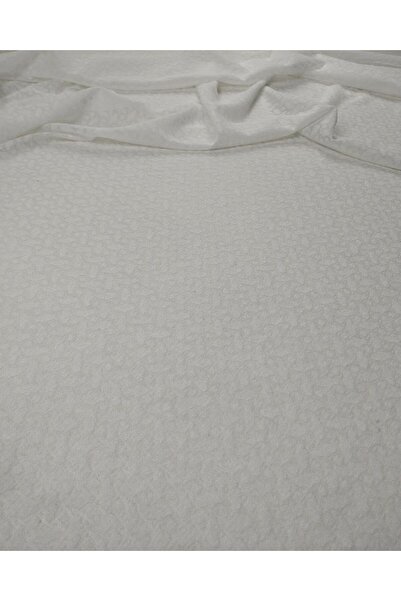 Kumaş Parça Tulle Jersey Knitted between White Color (Width 160 cm X Length 2...
