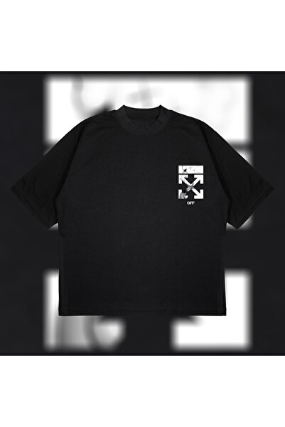 PURE POWER Tricou Kaws X Off W Boxy Fit supradimensionat unisex tricou – cu i...