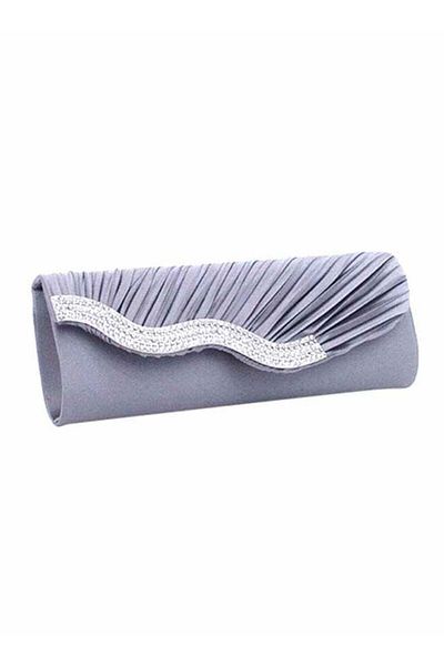 Generic European Design Party Clutch Purple