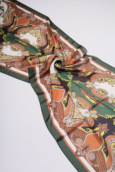 Levidor Patterned Indian Silk Shawl - Pattern-02 - Color-03