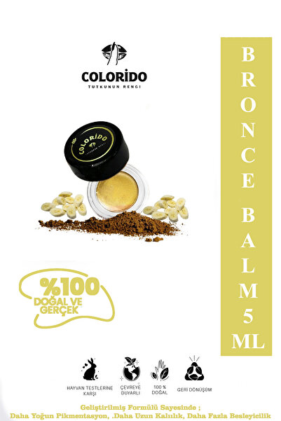 Colorido Kozmetik COLORİDO BÁLSAMO BRONCE NEMLENDİRİCİ ANTİOKSİDAN IŞILTI VER...