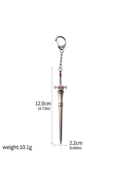 Choice سلسلة مفاتيح 04 Final Fantasy Remake Cloud Strife Buster Sword من Zack Fair Weapon Sword Of Armor Break Key