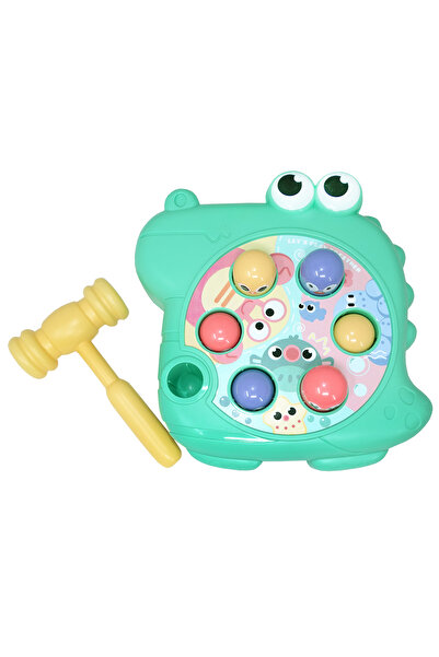 Salamandra Joc de indemanare Loveste cu ciocanul, Verde, SALAMANDRA KIDS®