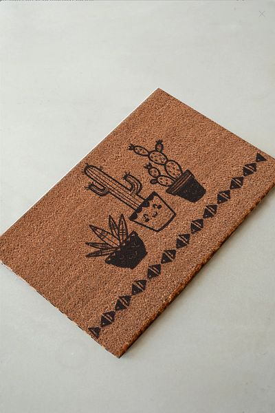 Chilai Home Coco Con Natural Koko Mat, Bristle Door Mat