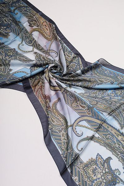Levidor Patterned Indian Silk Shawl - Pattern-03 - Color-12