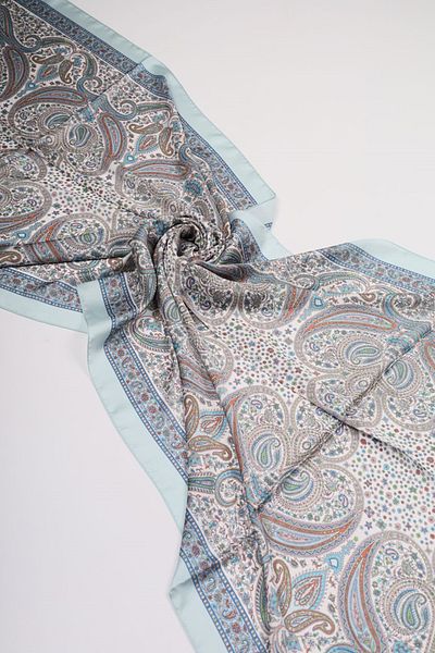 Levidor Patterned Indian Silk Shawl - Pattern-07 - Color-13