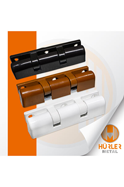 UK Quick Menteşe 90 Mm Pvc Pencere Ve Kapılar Için Pratik Menteşe Kahverengi Renk (ÇELİK)