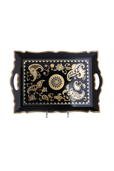 Dania Wood Serving Tray Classic Design 30x48 Cm