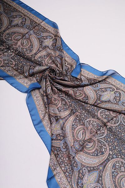 Levidor Patterned Indian Silk Shawl - Pattern-07 - Color-09