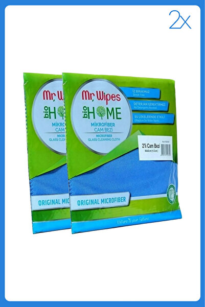 Farmasi Mr Wipes Farmasi Mr Wıpes 2li Cam Bezi 40X40 cm 2 Adet