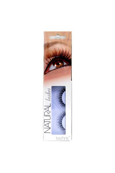 TECHNIC Natural Lashes False Eyelashes, Glue Included, Bc19
