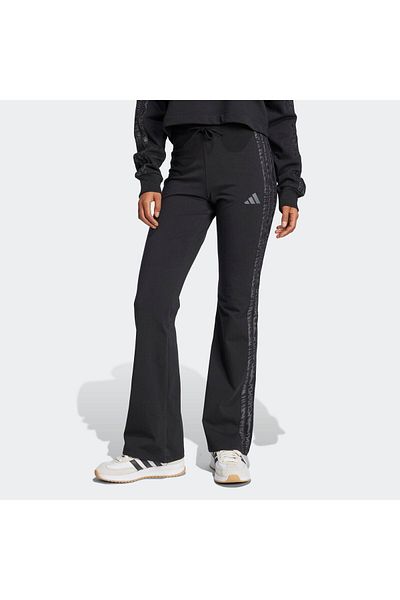 adidas AOP W FLARE LEG - Negru