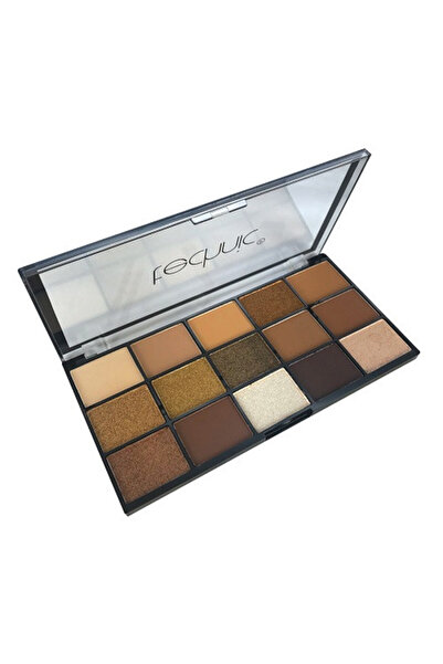 TECHNIC Paleta fard de pleoape, Technic, Pressed Pigment, Boujee, 15 barev