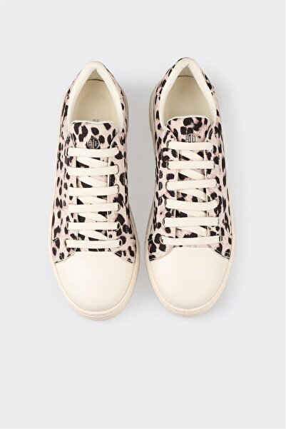 Elle Shoes Ekru Kadın Spor Ayakkabı