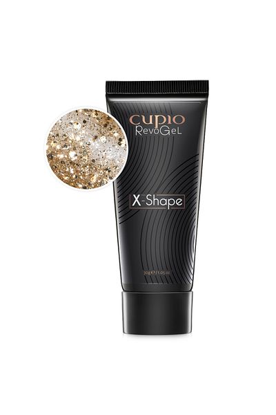 Cupio RevoGel Cupio X-Shape - Galactic Gold 30g
