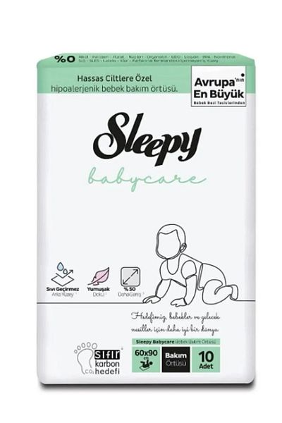 Sleepy Baby Care Cover, Baby Cover Set 60X90 cm 10 Pieces