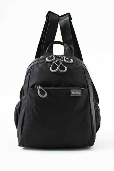 Sanmorris Water Resistant Parachute Fabric Travel Business School Backpack with 4 Compartments and Laptop Compartment