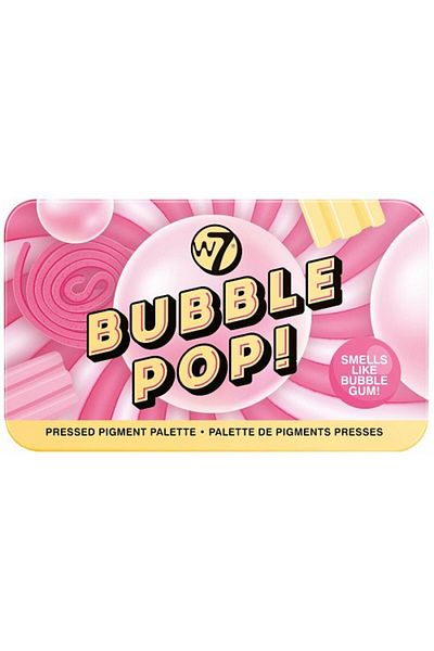 w7 Paleta fard de ochi, W7, Bubble Pop, s různými žvýkačkami