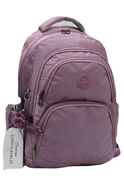 Bevitton Waterproof Fabric Unixes School Backpack Cnt 34600 Plum