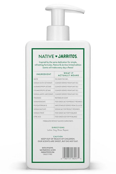 Native Jarritos Watermelon 2 in 1 Shampoo and Conditioner 487ml