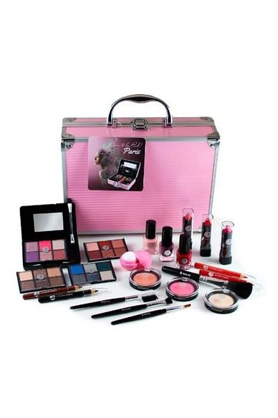 2K Trusa machiaj, 2K, Born to be Pink Paris, Geanta inclusa