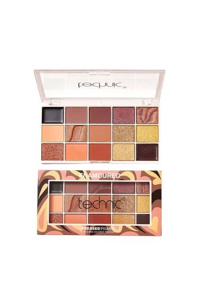 TECHNIC Paleta Farduri Ochi, Technic, Enamoured, 15 Nuante