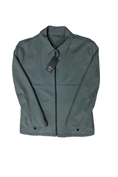 SÜVARİ Slim Kalıp Likralı Ceket Yaka Mevsimlik İnce Mont