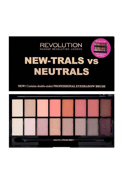 MAKEUP REVOLUTION Παλέτα σκιών ματιών Makeup Revolution New-Trals vs Neutrals